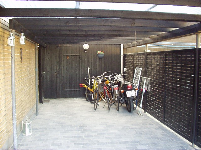 Carport er klar